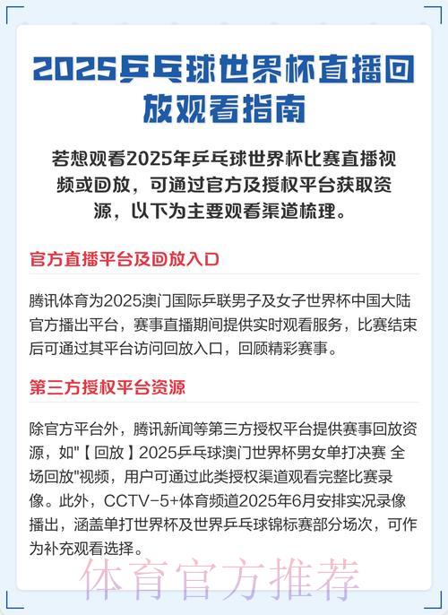 世界杯直播免费实时观看入口全攻略 世界杯直播免费实时观看入口全攻略