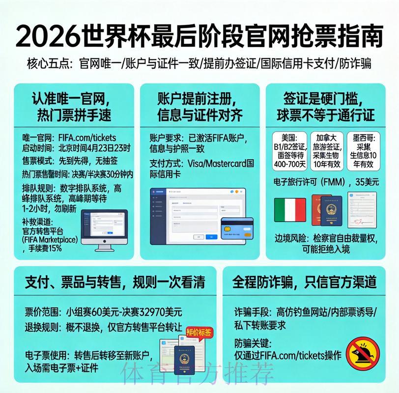 2026世界杯购票苹果端入口地址完整攻略 2026世界杯购票苹果端入口地址完整攻略