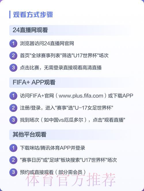 世界杯免费直播安全观看渠道推荐